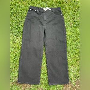 Madewell Slim Wide Leg Crop Jeans NWT